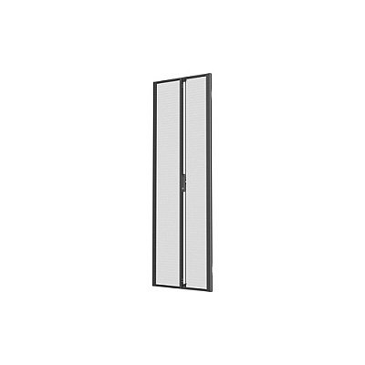 Vertiv Vr 48ux600 Split Perf Doors Blk (VRA6007)