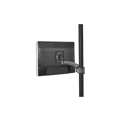Chief Manufacturing K2 Pole Mnt Single Display 1l Arm Blk (K2P110B)
