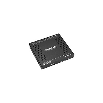Black Box Catx Hdmi Video Extender Receiver - 4k, 70m, Poc, Ir, Rs232 (VXHDBRX)