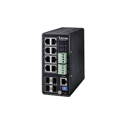 Vivotek Managed Poe Switch,8xge Poe+4xge Sfp (AWIHT1271)