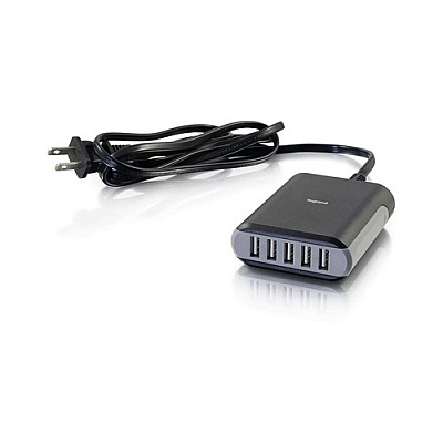 C2G 5-port Usb Wall Charger - Ac To Usb (20278)