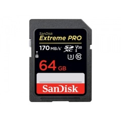 Sandisk Sdxc Memory Card, 64gb, Uhs-i (SDSDXXY-064G-ANCIN)