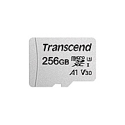 Transcend 256gb Microsd W/ Adapter Uhs-i U3 A1 (TS256GUSD300SA)