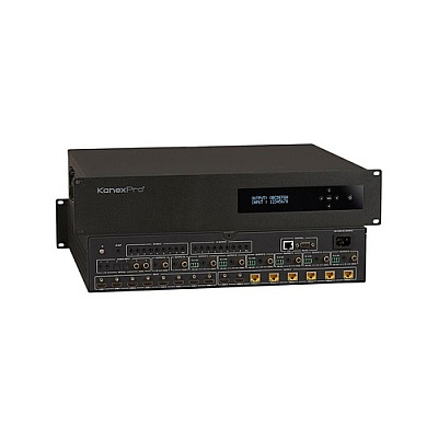 Kanexpro 4k 60 Hdbaset 8x8 Matrix Switcher With 6 (MXHDBT8X818G)