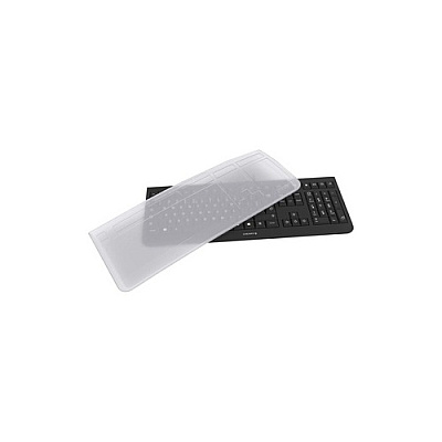CHERRY Black Flat Cover Usb 104+4 Quiet Lasered (EZN0800EU2)
