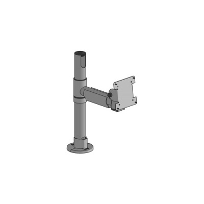 Spacepole 75/100 Vesa Swingarm Mount, White (SPV1104-FX-32)