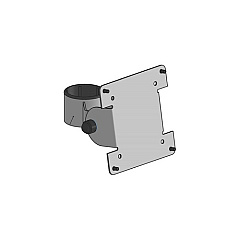 Spacepole 75/100 Vesa Plate Add-on, White (SPV3301FX32)