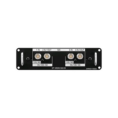 Panasonic Optional 12g-sdi Board For 3dlp (ETMDN12G10)
