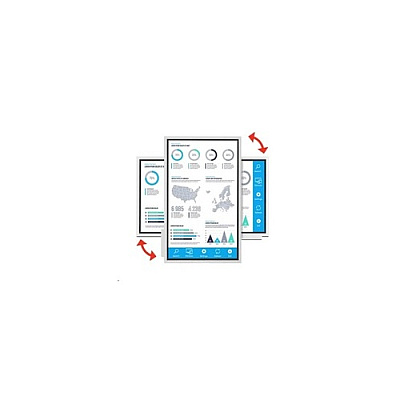 Peerless Rotational Wall Mt For Samsung Flip Wm55h/wm55r/wm65r (RMI3FLIP2)