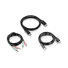 Trendnet 6 Ft.displayport,usb,and Audio Kvm Cable Kit (TKCP06)