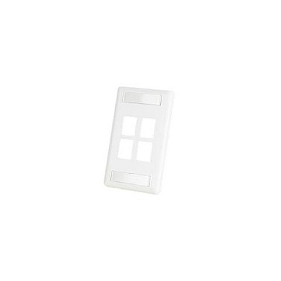 Leviton Fp, Hdj, 4 Hole, Sg, Pc, Wht (403HDJ1488)