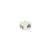 Black Box Cat6a Keystone Jack - Unshielded, Rj45, White, 25-pack, Gsa, Taa (C6AJA70WHR225P)