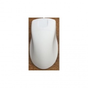 Key Source International Usb White Silicon Covered Mouse (WHT-MOUSE-SANAKEY)