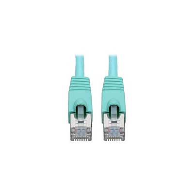 Tripp Lite Cat6a Snagless Shielded 10g Poe Aqua 3ft (N262003AQ)