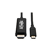 Tripp Lite Usb C Hdmi Adapter Cable M/m Black 6ft (U444006H4K6BE)