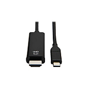 Tripp Lite Usb C Hdmi Adapter Cable M/m Black 9ft (U444009H4K6BE)