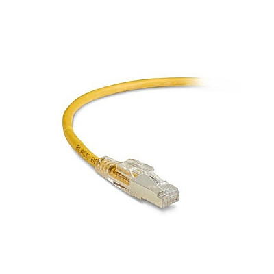 Black Box Gigatrue 3 Cat6 Shielded Ptch Cable Yellow 3 Ft (C6PC70SYL3)