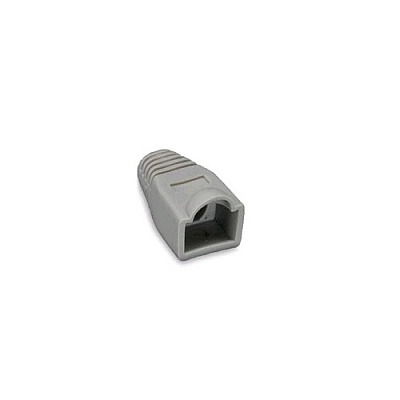 Enet Solutions Cat6 Strain Relief Boot Grey 50p. Bag (C6BOOTGY50PK)