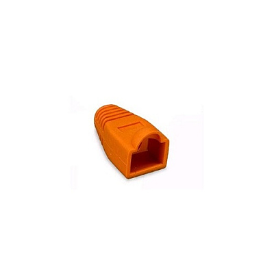 Enet Solutions Cat6 Strain Relief Boot Orange 50p. Bag (C6BOOTOR50PK)