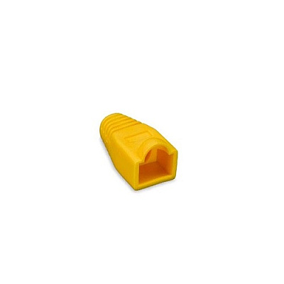 Enet Solutions Cat6 Strain Relief Boot Yellow 50p. Bag (C6BOOTYL50PK)