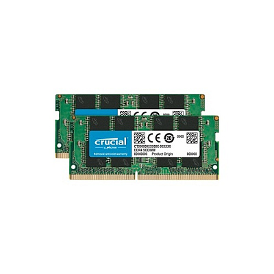 Mist Systems Crucial 16gb Kit (2x8gb) Ddr4-3200 Sodimm Cl22 (8gbit/16gbit) (CT2K8G4SFRA32A)