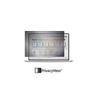 Rocstor Privacyview Filter Std 12.5in Edge-to-edgewide 16:9 Black (PV0012B1)