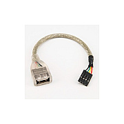 Rocstor 6in Usb 2.0 Cable - Usb A Female To Usb (Y10A208B1)