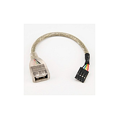 Rocstor 6in Usb 2.0 Cable - Usb A Female To Usb (Y10A208B1)
