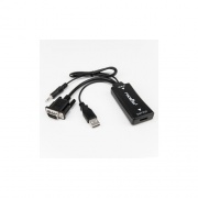 Rocstor Vga To Hdmi Portable Adapter With Usb Au (Y10A218-B1)