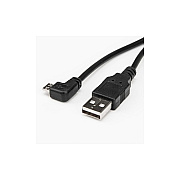 Rocstor 1 Ft Micro Usb Cable - Usb A To Right An (Y10C216B1)