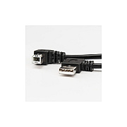 Rocstor 3 Ft Usb A Right Angle To B Right Angle (Y10C223B1)
