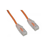 Enet Solutions Cat6 Orange 1 Foot Slim 28awg (C6ORSCB1ENC)