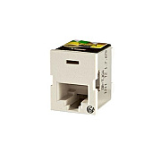 Leviton Tj,cat6a,clrty,t568a/b,fg Wht (TJ6A)