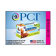PCI Brand Compatible Kyocera Tk-8117m 1t02p3bus0 Magenta Toner Cartridge W/waste Container 6k Yld For Kyocera Ecosys M8124cidn/8130cidn Made In Usa (TK8117MPCI)