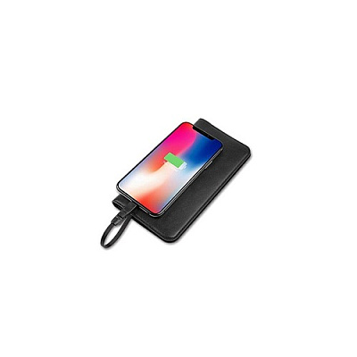 I/Omagic Qi 6000mah Power Wallet With (IPBCQW06KR00BL)