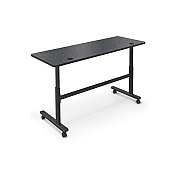 MooreCo Flipper Table 7224 - Graph Nebula /black (903174623BK)
