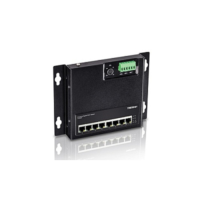 Trendnet 8-port Industrial Gigabit Poe+wall (TIPG80F)
