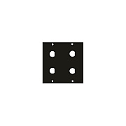Middle Atlantic Products 1/2 Bnc (4) Port Ucp Pnl (1/2BNC4)