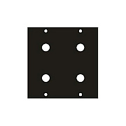 Middle Atlantic Products 1/4 (4) Port Ucp Pnl (1/4X4)