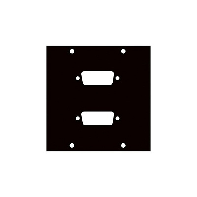 Middle Atlantic Products Db15 Multipin(2)port Ucp (2DB15)