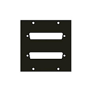 Middle Atlantic Products Db37 Multipin(2)port Ucp (2DB37)