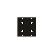 Middle Atlantic Products 3/8 (4) Port Ucp Pnl (3/8X4)