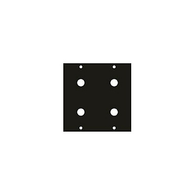 Middle Atlantic Products 3/8 (4) Port Ucp Pnl (3/8X4)