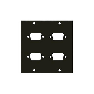 Middle Atlantic Products Db9 Multipin(4)port Ucp (4DB9)