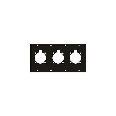 Middle Atlantic Products 4 Bolt Circ (3) Port Ucp (4SC3)