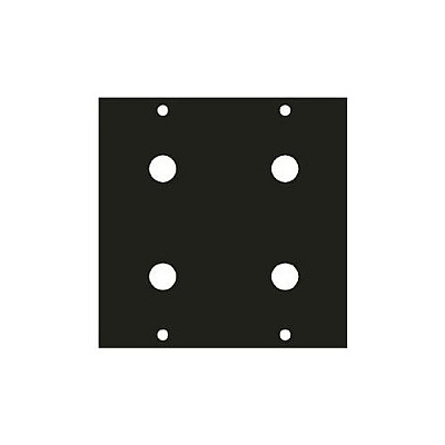 Middle Atlantic Products 7/16 (4) Port Ucp Pnl (7/16X4)