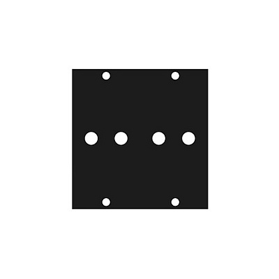 Middle Atlantic Products Banana (2) Port Ucp Pnl (BANA2)