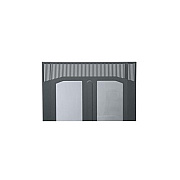 Middle Atlantic Products 25sp,plexi Front Door (BPFD25)