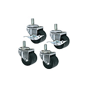 Middle Atlantic Products Set Of 4 Casters (CASTERSK)