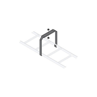 Middle Atlantic Products Ladder Center Brkt,blk,1p (CLBCSB)